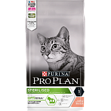 Purina Pro Plan для взрослых стерилизованных кошек с лососем 1,5кг