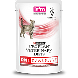 Purina Veterinary Diets для взрослых кошек DM с говядиной 85г