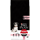 Purina Pro Plan для щенков средних пород с лососем 12кг